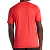 image:imageGaiam Mens Everyday Basic VNeck Top Standard Fit Stretch Midweight MaterialPoppy Red Heather