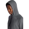 image:imageGaiam Mens Lotus Oblong Hoodie Relaxed Fit Stretch Heavyweight Terry MaterialCharcoal Heather