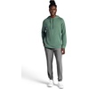 image:imageGaiam Mens Lotus Oblong Hoodie Relaxed Fit Stretch Heavyweight Terry MaterialDuck Green