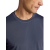 image:imageGaiam Mens Omtech Short Sleeve Crewneck TShirt Standard Fit Stretch Lightweight Performance MaterialCool Grey