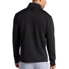 image:imageGaiam Mens Recovery Long Sleeve QuarterZip Standard Fit Midweight Breathable MaterialBlack