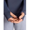 image:imageGaiam Mens Recovery Long Sleeve QuarterZip Standard Fit Midweight Breathable MaterialCool Grey