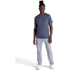 image:imageGaiam Mens Restorative Pant 31 Inseam Stretch Midweight MaterialSleet Heather