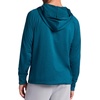 image:imageGaiam Mens Serenity Flow Long Sleeve Cowl Neck Quarterzip Hoodie Standard Fit Stretch Midweight MaterialSubmerged Heather