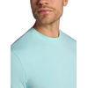 image:imageGaiam Mens Stretch Tech TShirt Standard Fit Stretch Midweight Performance MaterialPastel Turq