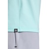 image:imageGaiam Mens Stretch Tech TShirt Standard Fit Stretch Midweight Performance MaterialPastel Turq