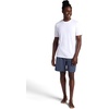 image:imageGaiam Mens Stretch Tech TShirt Standard Fit Stretch Midweight Performance MaterialStark White