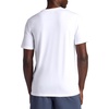 image:imageGaiam Mens Stretch Tech TShirt Standard Fit Stretch Midweight Performance MaterialStark White