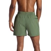 image:imageGaiam Mens Upside 5 Short Standard Fit Stretch Lightweight Material MoistureWickingDuck Green