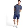 image:imageGaiam Mens Veda Short Standard Fit Stretch Lightweight Material MoistureWickingMedieval Blue  7 Inseam