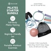 image:imageGaiam Pilates Starter Bundle Mat Ring amp Resistance Kit  Complete Pilates Starter Kit  Mat Ring amp Resistance Bands  Home amp Studio Use  All Fitness Levels  Great Gift