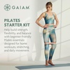 image:imageGaiam Pilates Starter Bundle Mat Ring amp Resistance Kit  Complete Pilates Starter Kit  Mat Ring amp Resistance Bands  Home amp Studio Use  All Fitness Levels  Great Gift
