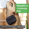 image:imageGaiam Quilted Crossbody BagOlive
