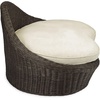 image:imageGaiam Rattan Meditation Chair with Thick Natural Cotton Meditation Cushion Pillow Sustainable Kapok Filling