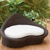 image:imageGaiam Rattan Meditation Chair with Thick Natural Cotton Meditation Cushion Pillow Sustainable Kapok Filling