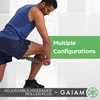 image:imageGaiam Restore Adjustable Massage Roller Plus Black  Adjustable Roller Stick  Targeted Muscle Recovery  Tension amp Soreness Relief  TravelFriendly  Home amp Gym Use