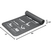 image:imageGaiam Restore Fitness Exercise Mat with SelfGuided Exercise Illustrations Printed on Mat 10mm Thick