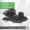 image:imageGaiam Restore HandHeld Rolling Massager Palm Glove  PalmShaped Roller Glove  Muscle Tension Soreness amp FullBody Massage Relief  Ergonomic Design  Home amp Gym Use