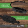image:imageGaiam Running Pack Accessories Storage Belt Bag for Women and Men  Adjustable Belt with SoftTouch Fabric Pouch  Lightweight Run Belt for Exercise amp Fitness Leisure and Travel