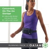image:imageGaiam Running Pack Accessories Storage Belt Bag for Women and Men  Adjustable Belt with SoftTouch Fabric Pouch  Lightweight Run Belt for Exercise amp Fitness Leisure and Travel