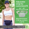 image:imageGaiam Sidekick Waist Pack  Storage Belt Bag for Women And Men  Adjustable Belt With Lightweight Pouch For The Gym amp StudioKhaki