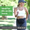 image:imageGaiam Sidekick Waist Pack  Storage Belt Bag for Women And Men  Adjustable Belt With Lightweight Pouch For The Gym amp StudioKhaki