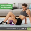 image:imageGaiam Thigh Toner  Versatile Workout Equipment Exerciser for Toning Hips Thighs and Glutes  Durable Lightweight and Portable with Padded Handles