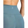 image:imageGaiam Womens Crossover Waistband Flared Bottom Yoga Pant Slim Fit 31 Inseam MoistureWickingGoblin Blue