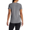 image:imageGaiam Womens Everyday Performance Crewneck TShirt Slim Fit Stretch Lightweight Material MoistureWickingBlack Heather Tap Shoe