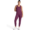 image:imageGaiam Womens Hudson Scoop Neck Tank Top Relaxed Fit Stretch Midweight Material HighLow HemMauve Wine