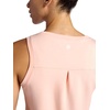 image:imageGaiam Womens Hudson Scoop Neck Tank Top Relaxed Fit Stretch Midweight Material HighLow HemPeach Melba
