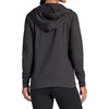 image:imageGaiam Womens Marled Hooded Jacket Slim Fit Stretch Midweight Heathered MaterialBlack Heather Tap Shoe