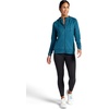 image:imageGaiam Womens Marled Hooded Jacket Slim Fit Stretch Midweight Heathered MaterialReflecting Pond Heather