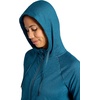 image:imageGaiam Womens Marled Hooded Jacket Slim Fit Stretch Midweight Heathered MaterialReflecting Pond Heather