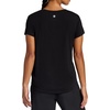 image:imageGaiam Womens Mindful Flower Graphic Crewneck TShirt Relaxed Fit Stretch Lightweight Material Curved HemBlack Tap Shoe  Moon