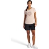 image:imageGaiam Womens Mindful Flower Graphic Crewneck TShirt Relaxed Fit Stretch Lightweight Material Curved HemMushroom  Moon
