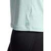 image:imageGaiam Womens Oversized Performance TShirt Oversized Fit Stretch Lightweight MaterialBlue Haze Heather