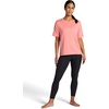 image:imageGaiam Womens Oversized Performance TShirt Oversized Fit Stretch Lightweight MaterialLantana Heather