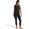 image:imageGaiam Womens Ribbed Crewneck Tank Top Cropped Fit Stretch Midweight Material MoistureWickingBlack Tap Shoe
