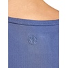 image:imageGaiam Womens Ribbed Crewneck Tank Top Cropped Fit Stretch Midweight Material MoistureWickingBlue Indigo