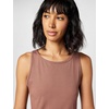 image:imageGaiam Womens Ribbed Crewneck Tank Top Cropped Fit Stretch Midweight Material MoistureWickingCafe Mocha