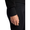 image:imageGaiam Womens Sherpa Jacket Cropped Fit Stretch Heavyweight MaterialBlack Tap Shoe