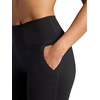 image:imageGaiam Womens Wide Leg Crop Legging Cropped Fit 225 InseamBlack Tap Shoe