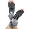 image:imageGaiam Yoga Socks  Toeless Grippy Non Slip Sticky Grip Accessories for Women amp MenGreyBlack