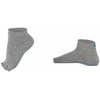 image:imageGaiam Yoga Socks  Toeless Grippy Non Slip Sticky Grip Accessories for Women amp MenHeather Grey