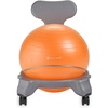 image:imageGaiam Kids Balance Ball Chair  Classic Childrens Stability Ball Chair Alternative School Classroom Flexible Desk Seating for Active Students with Satisfaction Guarantee GreyOrange  35cm