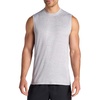 image:imageGaiam Mens Everyday Basic Muscle Tank Top Standard Fit Stretch Midweight MaterialSleet Heather