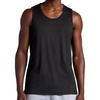 image:imageGaiam Mens Everyday Basic Tank Top Standard Fit Stretch Midweight Jersey MaterialBlack