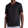 image:imageGaiam Mens Everyday Basic VNeck Top Standard Fit Stretch Midweight MaterialBlack