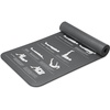 image:imageGaiam Restore Fitness Exercise Mat with SelfGuided Exercise Illustrations Printed on Mat 10mm Thick